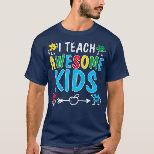T-shirt Hyhy J'Enseigne La Sensibilisation sur l'autisme D