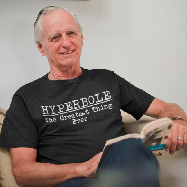 T-shirt Hyperbole La Plus Grande Chose Jamais Drôle Livres (Créateur téléchargé)
