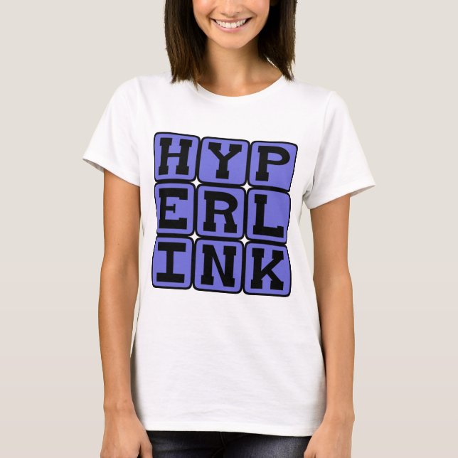 T-shirt Hyperlien, Référence de données (Devant)