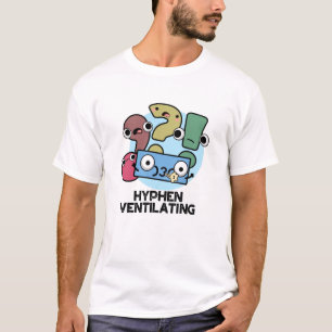 T-shirt Hyphen Ventilant Funny Pun de ponctuation