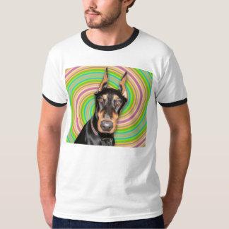 T-shirt Hypnose de Pinscher de dobermann