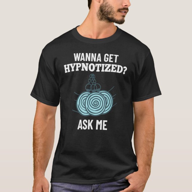 T-shirt Hypnose Sleep Hypnotist Guide Spiral Obtenir Hypno (Devant)