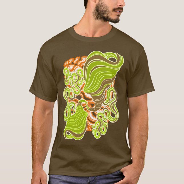 T-shirt Hypnotique Amorphisme Phantasmagorique moderne Sup (Devant)