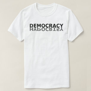 T-shirt Hypocrisie de démocratie