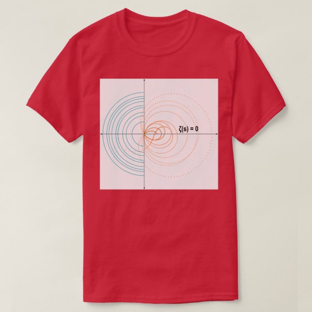 T-shirt Hypothèse Riemann (Design devant)