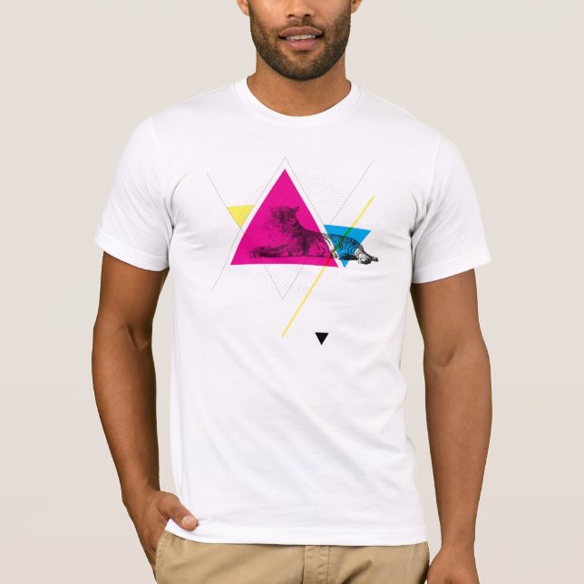 T-SHIRT HYPSTER TYGER (Devant)