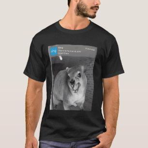 T-shirt Hyrax Awawa Il y a un mouvement à votre porte d'en