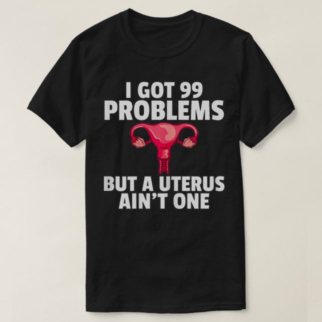 T-shirt Hystérectomie pour femmes Uterus Chirurgie Suppres (Design devant)