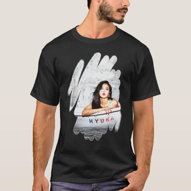 T-shirt Hyuna(현 아), 4Minutes, Kpop Star (Devant)