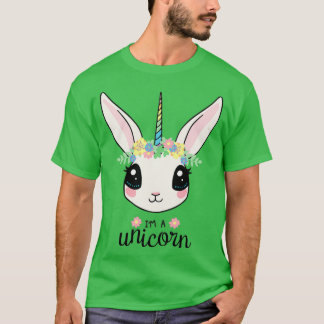 T-shirt I39m A unicorne unicorne de lapin unicorne