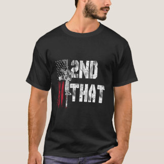 T-shirt I 2E Deuxième Amendement Droits Sur Les Armes À Fe