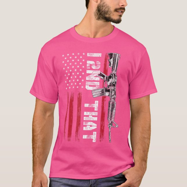 T-shirt I 2Nd That Second Amendment Pro Gun American Flag  (Devant)
