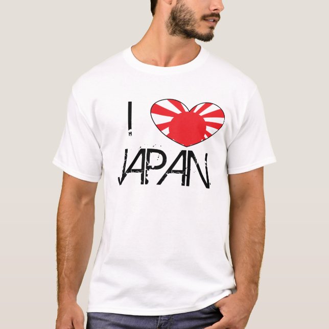 T-SHIRT I <3 JAPON (Devant)