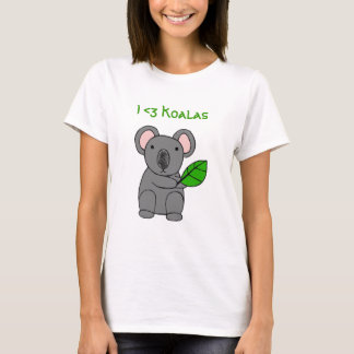 T-shirt I <3 koala #2