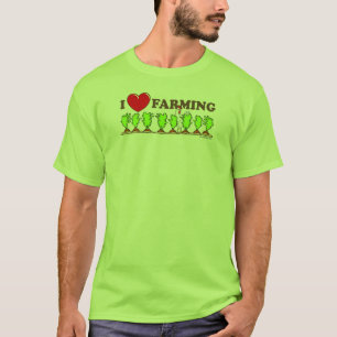 T-shirt I agriculture de coeur