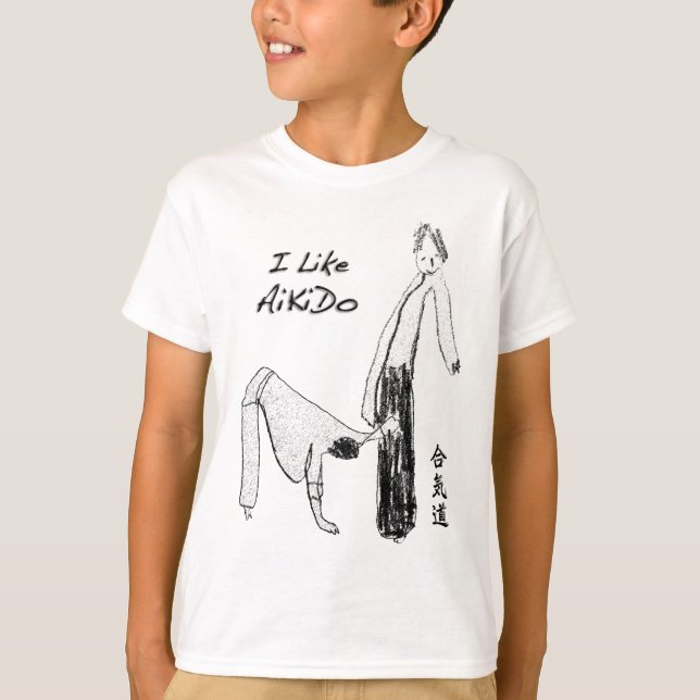 T-shirt I Aïkido like - Sankyo (Devant)