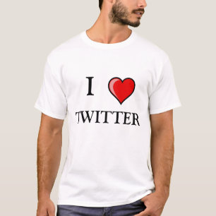 T-SHIRT I, AIME TWITTER