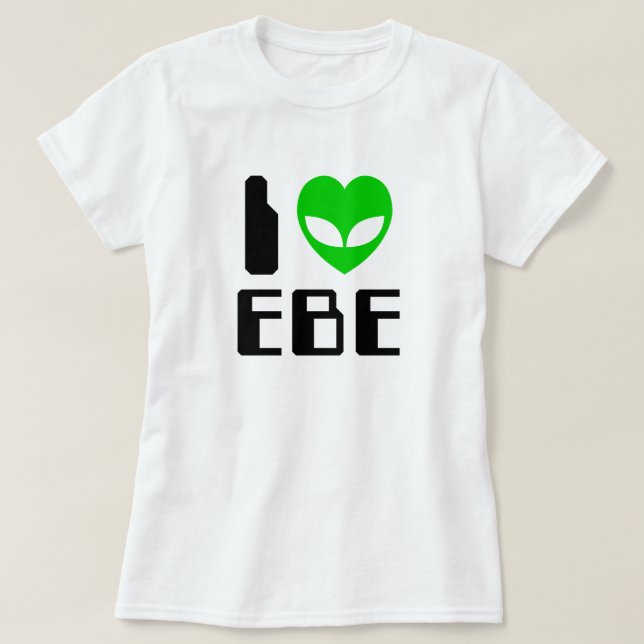 T-shirt I Alien Heart EBE (Design devant)