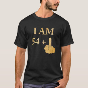 T-shirt I Am 54 Plus 1 Funny 55th Birthday 1965 1966