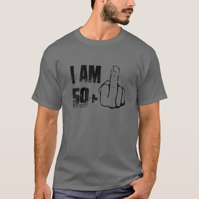 T-shirt I Am 59 Plus 1 Funny 60E Anniversaire 1960 1961 (Devant)