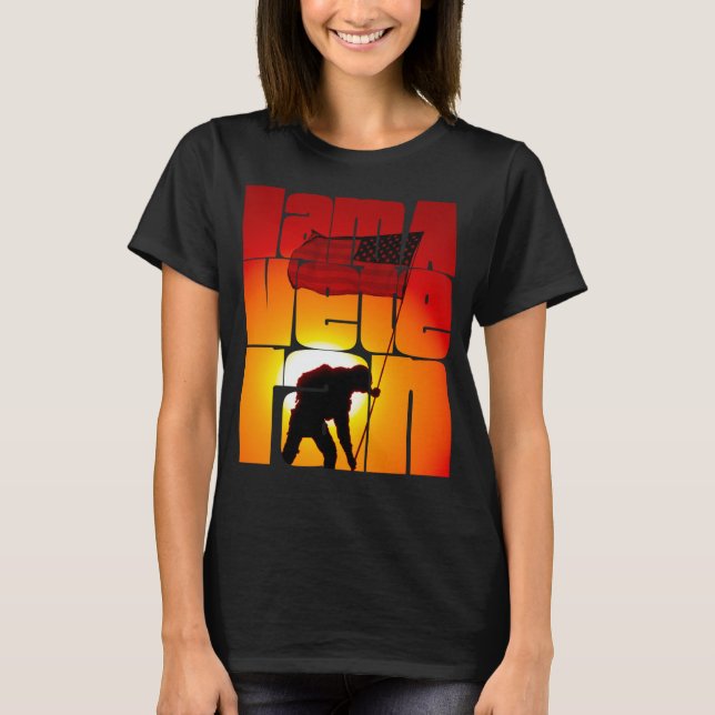 T-shirt I am a Veteran American Military Soldier  4 (Devant)