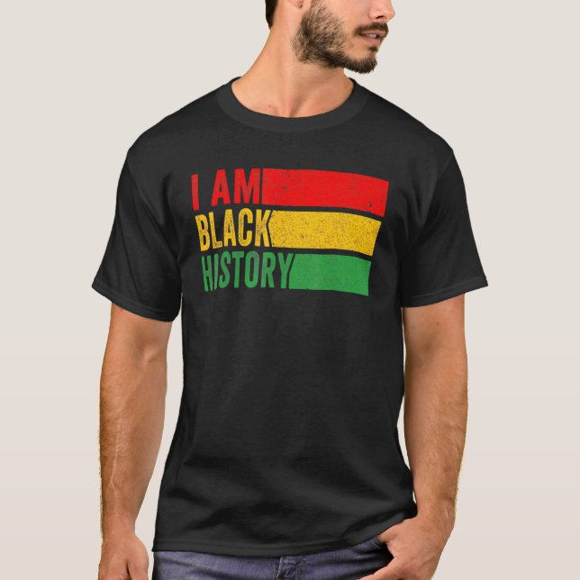 T-shirt I Am Black History Month African American Pride Wo (Devant)