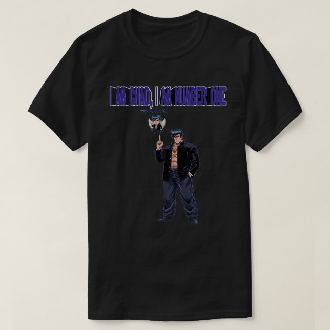 T-SHIRT I AM CHAD, I AM NUMBER  ONE (Design devant)