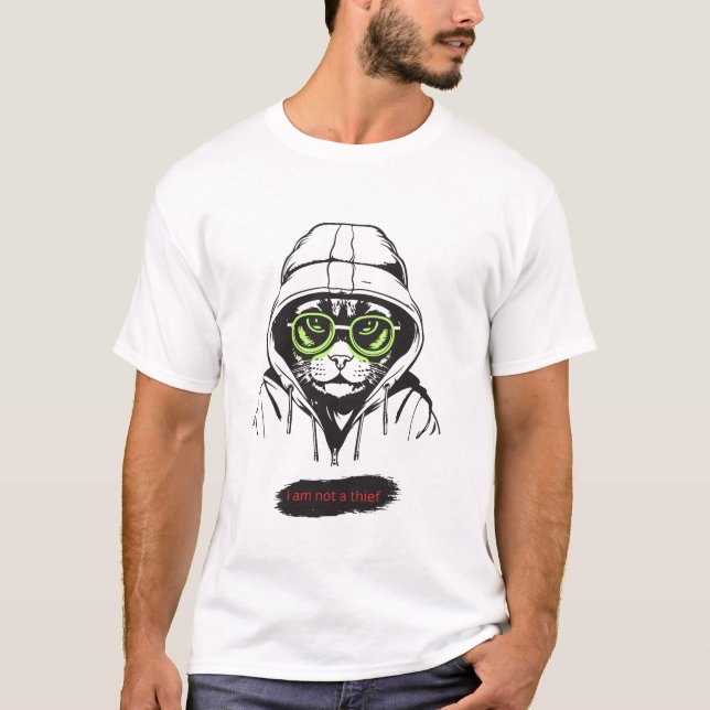 T-shirt i am not a thief  (Devant)