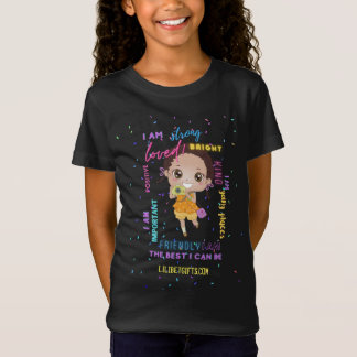 T-Shirt I AM - Positive Black Brown Girl Affirmations