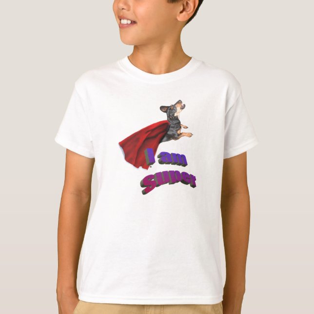 T-shirt I AM Super Kids Tee - Style 1 (Devant)