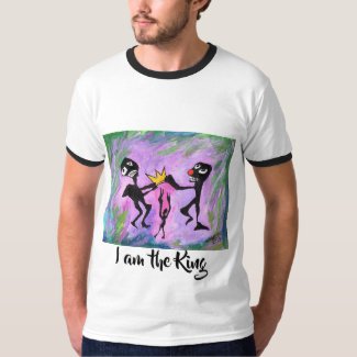 T-shirt I am the King