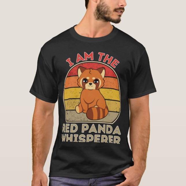 T-shirt I Am The Red Panda Whisperer (Devant)
