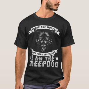 T-shirt I Am the Sheepdog Patriotic Shirt for Men211.png