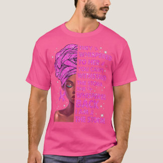 T-shirt I Am The Storm Black Woman Afro Breast Cancer Awar