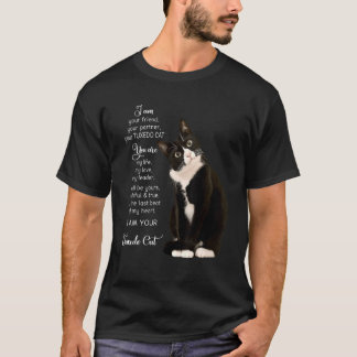 T-shirt I Am Your Friend Your Partner You Tuxedo Cat