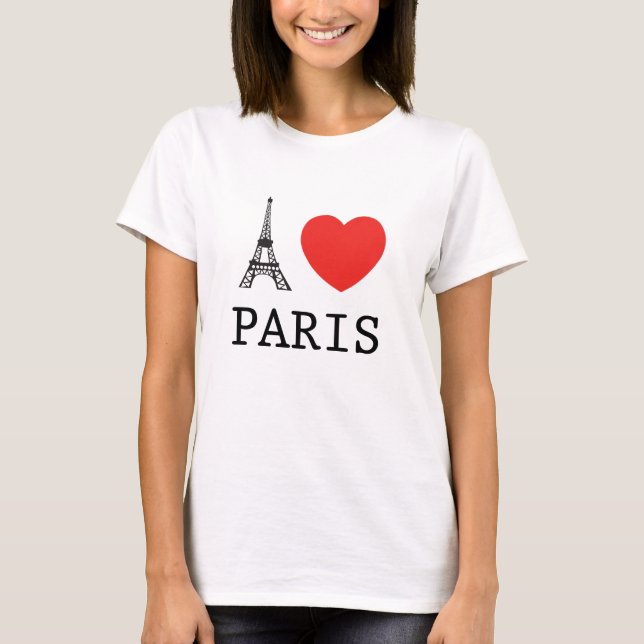 T-SHIRT I "AMOUR" PARIS (Devant)