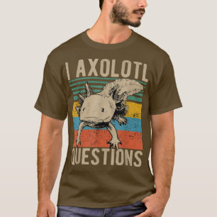 T-shirt i aolotquestions Enfants jeunes adultes rétro drôl