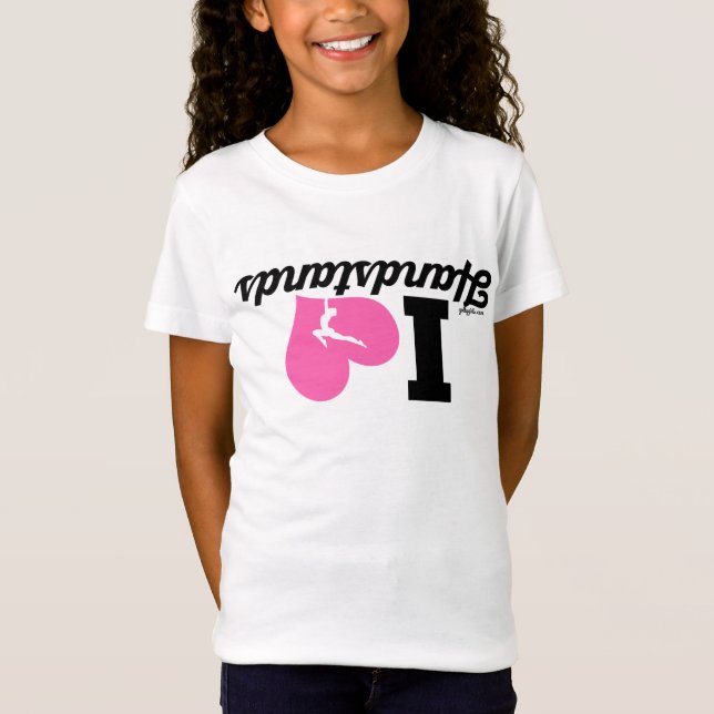 T-Shirt I appuis renversés de COEUR - gymnastique (Devant)