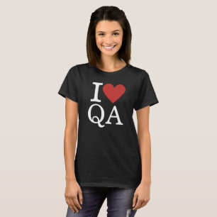T-shirt I ❤️ AQ pour les employés CUSTOM Femmes