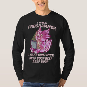 T-shirt I Are Programmer Introvert It Nerd Axolotl Softwar