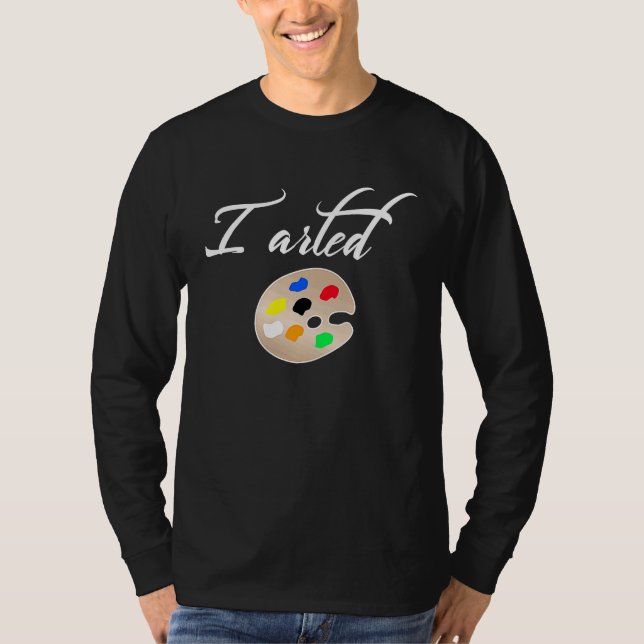 T-shirt I arted with Palette Graphic Kids Painter (Devant)