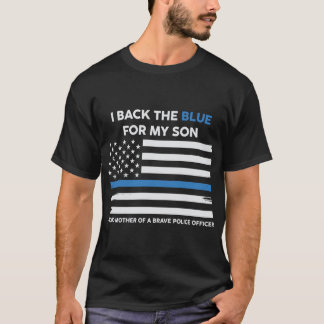 T-shirt I-Back-The-Blue-For-my fils