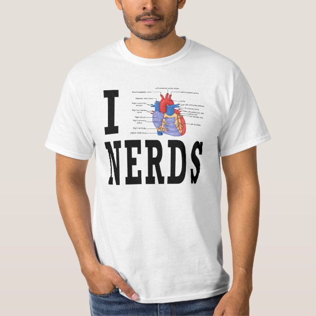 T-shirt I ballots de coeur (Devant)
