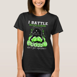 T-shirt I Battle Scoliosis Awareness Chat