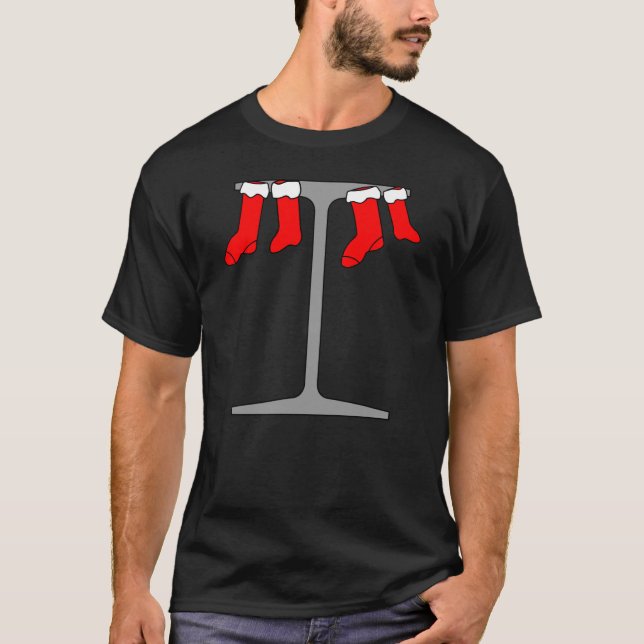 T-shirt I-Beam Christmas Stockings (Devant)