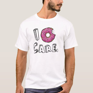T-shirt I beignet rose mordu par soin de beignet
