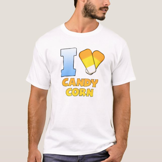 T-shirt I bonbons au maïs à coeur (Devant)