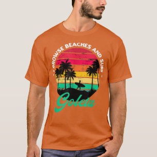T-shirt I Browse Plages et Surf Goleta Surf Californie