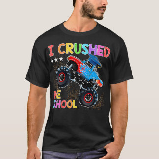 T-shirt I Broyé Monster Camion Monster Truck Graduation Ca