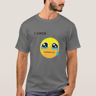 T-shirt I Caca Icon Cry Design Appareils